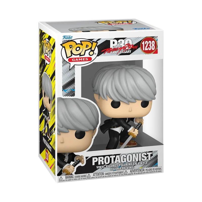 Persona 4 POP! Games Vinyl Figure Protagonist (Yu) 9 cm